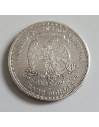 1 dollar américain argent Trade Dollar 1876 S (297) — photo 2 1 dollar américain argent Trade Dollar 1876 S (297) — photo 2