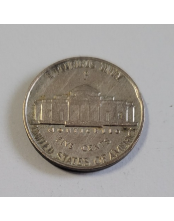 Five cents américain billon argent "Jefferson" 1943 P (313) — photo 2 Five cents américain billon argent "Jefferson" 1943 P (313) — photo 2