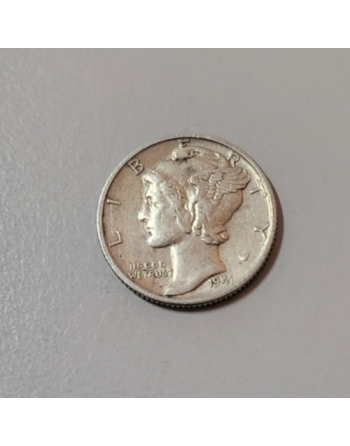 One dime 10 cents américain argent "Mercury" 1941 S (327) — photo 2