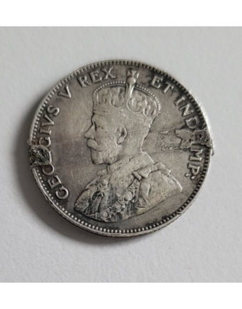 50 cents argent East Africa & Uganda George V 1911 (343) — photo 2 50 cents argent East Africa & Uganda George V 1911 (343) — photo 2