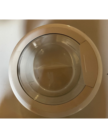 WHIRLPOOL Hublot complet blanc pour lave linge AWOD 4937