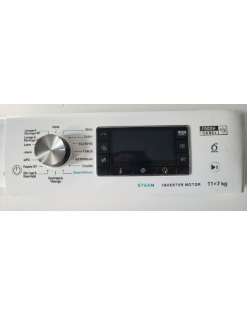 WHIRLPOOL Carte électronique + façade+ pour lave linge séchant FFWDD1176258BCFFR — photo 2