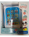 CLEMENTONI Ma Première Tablette Baby Mickey Bilingue Interactif Dès 9 Mois