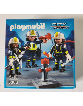 PLAYMOBIL CITY ACTION unité de pompiers réf 5366 dès 5 ans