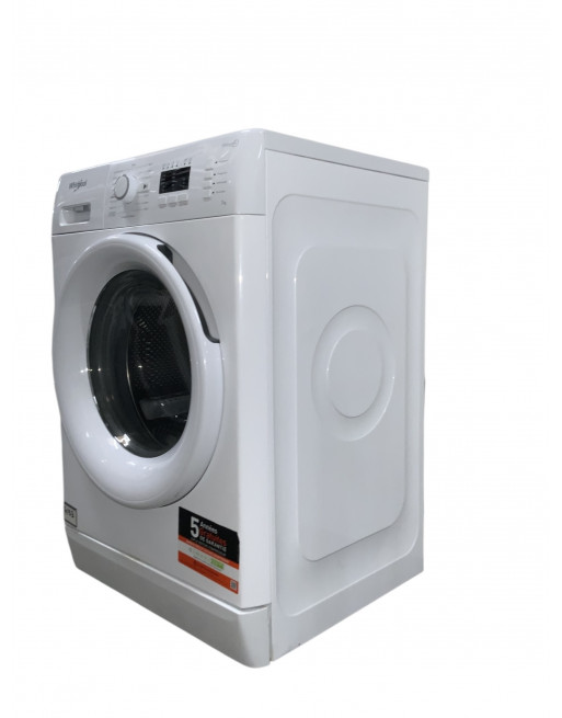 Lave linge hublot WHIRLPOOL FWL71452WFR 7 KG BLANC