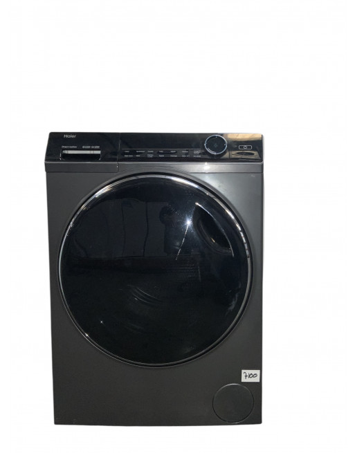 Lave linge hublot HAIER HWD120-B149 12 KG 8 KG GRIS