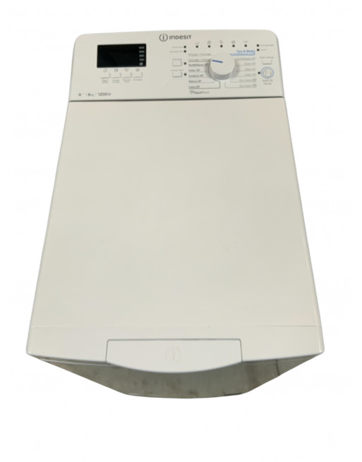 Lave Linge Top INDESIT BTWHD61253 6kg BLANC - Image 2