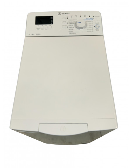 Lave Linge Top INDESIT BTWHD61253 6kg BLANC - Image 2