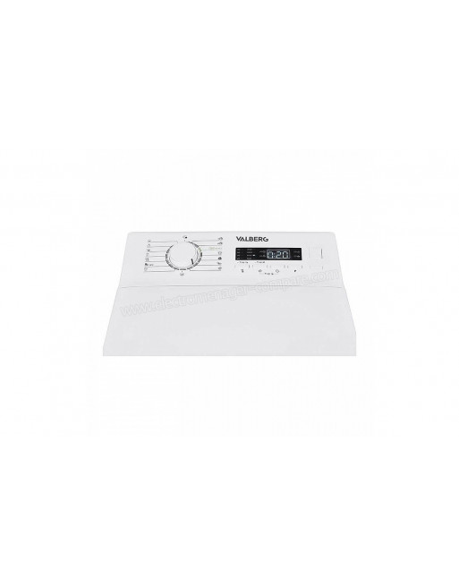 Lave Linge Top VALBERG WT 612 D W 566C 6 KG BLANC - Image 2