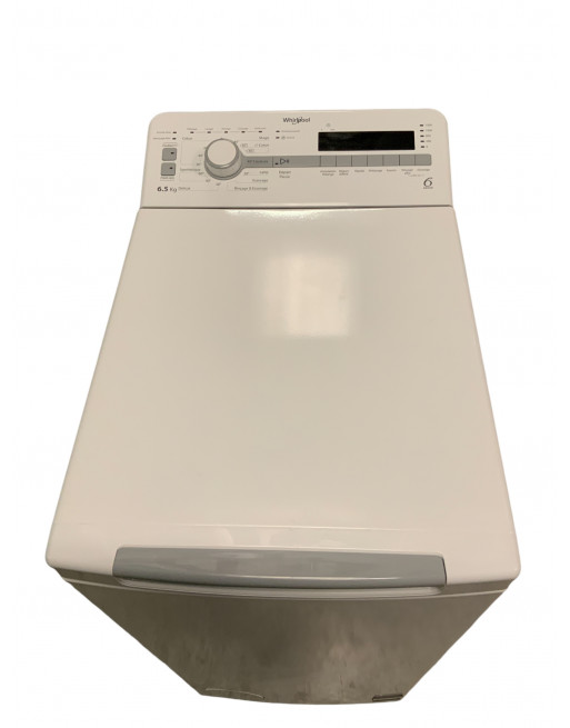 Lave Linge Top WHIRLPOOL TDLR 65210 6.5 KG BLANC