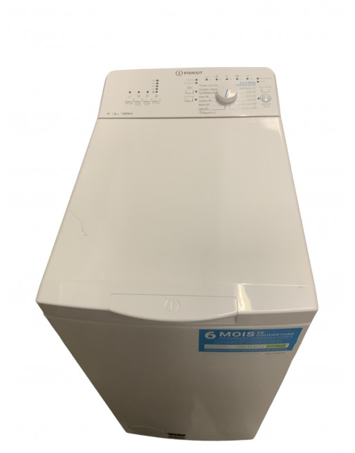 Lave Linge Top INDESIT BTW N A61052 6 Kg BLANC