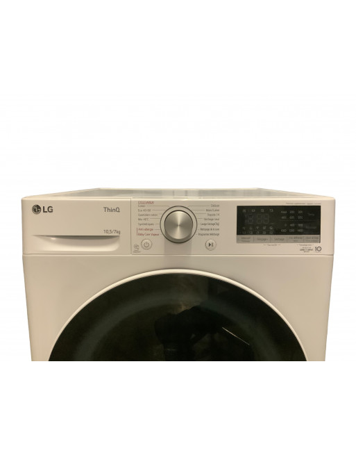 Lave linge séchant LG F174V40WRS 10,5 KG 7 KG BLANC