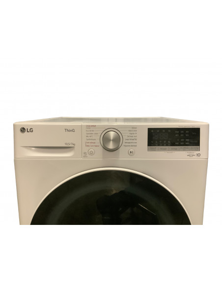 Lave linge séchant LG F174V40WRS 10,5 KG 7 KG BLANC