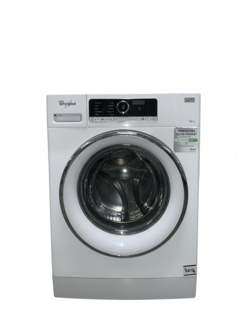 Lave linge hublot WHIRLPOOL FSCR10427 10 KG BLANC
