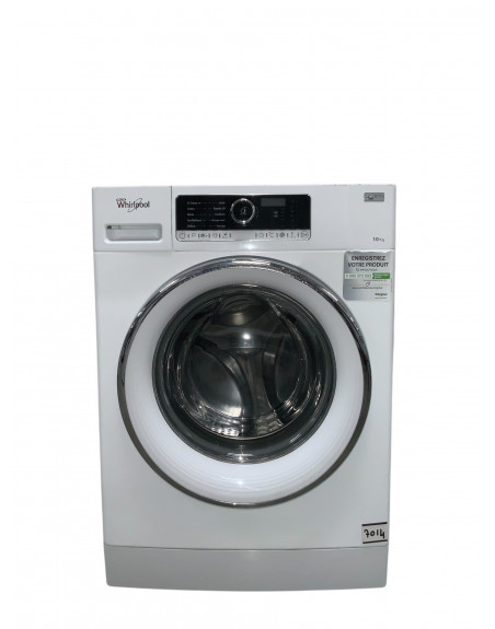 Lave linge hublot WHIRLPOOL FSCR10427 10 KG BLANC