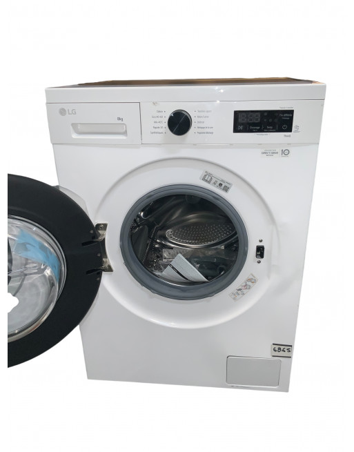 Lave linge hublot LG F84B15WHS 8 KG BLANC - Image 2