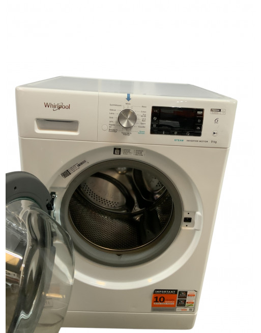 Lave linge hublot WHIRLPOOL FFDB10469BVFR 10 KG BLANC - Image 4