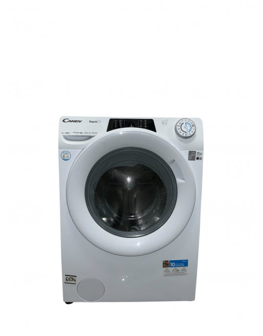 Lave linge hublot CANDY 1496DWMT/1-S 9kg BLANC - Image 3