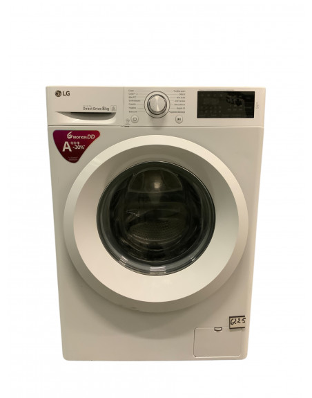 Lave linge hublot LG F84J53WH 8KG BLANC