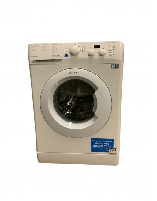 Lave linge hublot INDESIT BWD71252 7 KG BLANC - Image 4