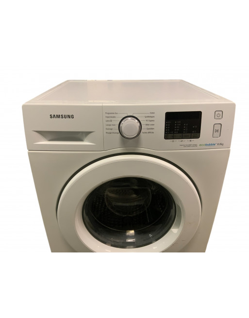 Lave linge hublot SAMSUNG WF80F5E0W4W 8 KG BLANC - Image 2