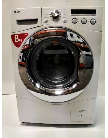 Lave linge hublot LG F14470TD 8 KG BLANC