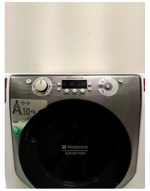 Lave linge hublot HOTPOINT AQ102F 49 10 KG BLANC - Image 2