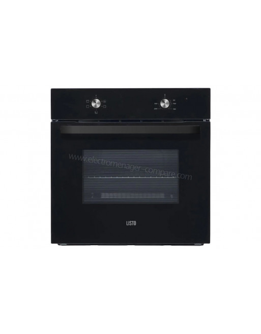 Four encastrable pyrolyse LISTO LFCE70N3 70 L NOIR