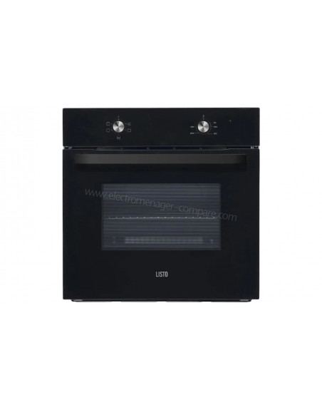 Four encastrable pyrolyse LISTO LFCE70N3 70 L NOIR