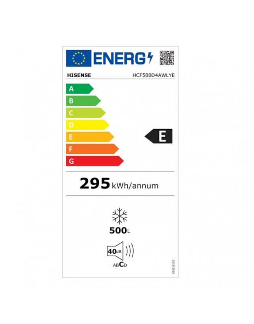 Congélateur coffre  HISENSE FC499D4AW1 500L BLANC - Image 5
