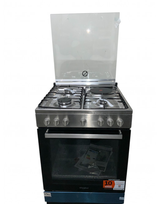 Cuisinière à gaz WHIRLPOOL HS68M8PCX 4 F GRIS - Image 2