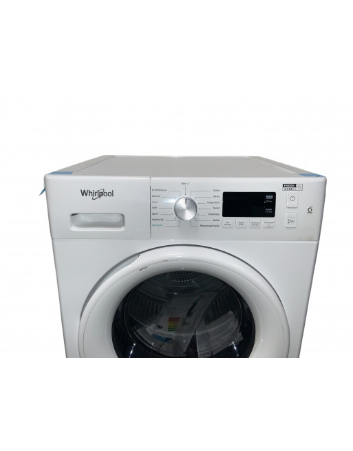 Sèche linge pompe à chaleur  WHIRLPOOL FFTM1182FR 8 KG BLANC