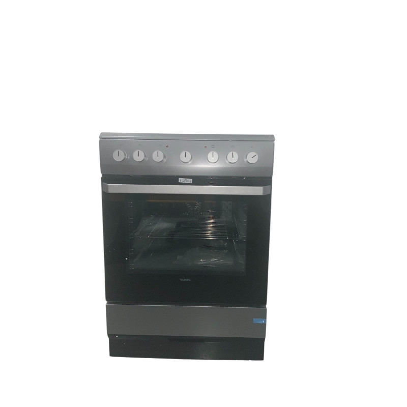 Cuisinière vitrocéramique VALBERG VC604MFCS373P2 4 FEU GRIS - Image 3