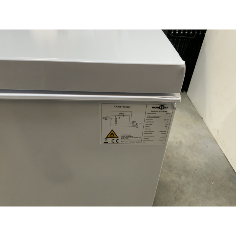 Congélateur coffre HIGH ONE CF95DW180C 95L BLANC - Image 6