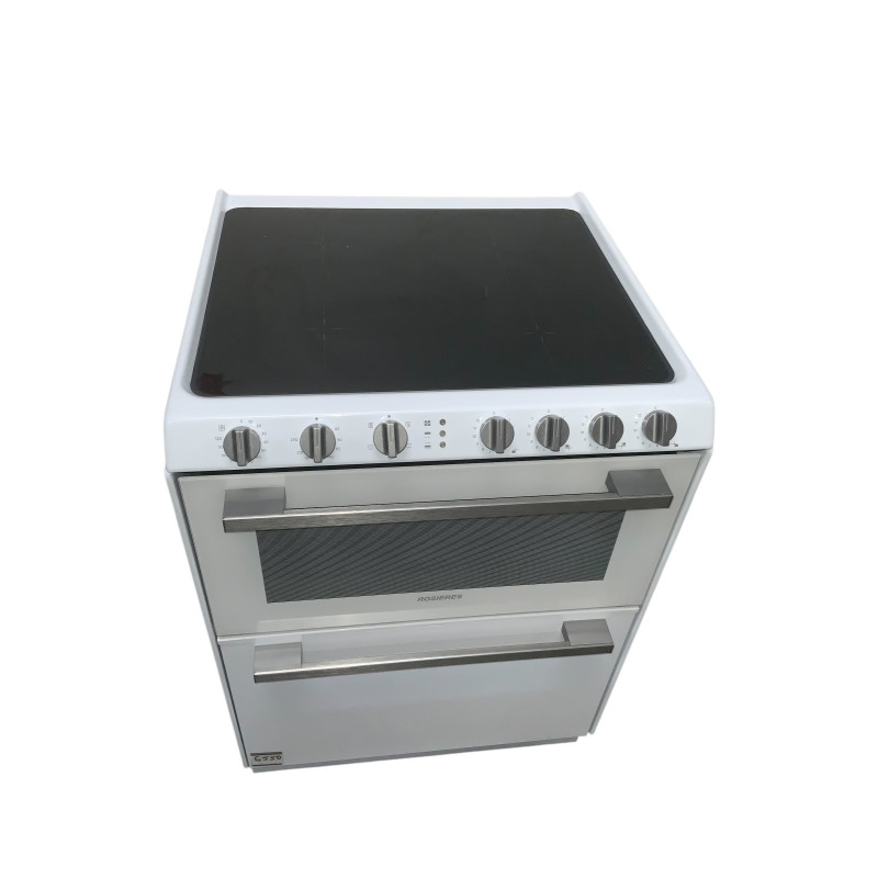 Cuisinière lave vaisselle  ROSIERES TRV60NO 3 FEU BLANC - Image 5