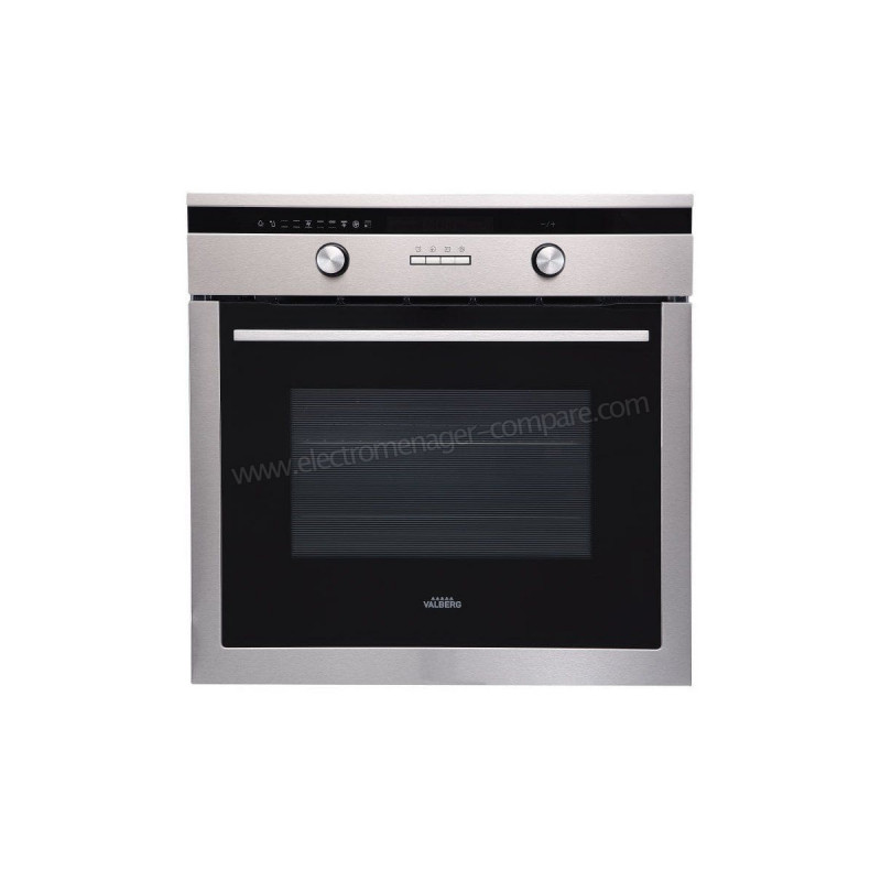 Four encastrable pyrolyse VALBERG MFO 70 P X CDTR343C 70 L GRIS - Image 2