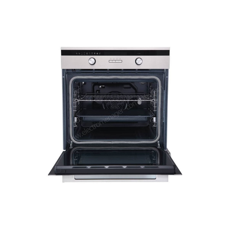 Four encastrable pyrolyse VALBERG MFO 70 P X CDTR343C 70 L GRIS - Image 4