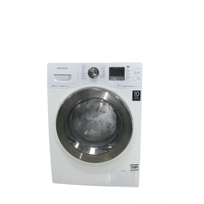 Lave linge séchant SAMSUNG WD806P4ASAWQ 8 KG 5 KG BLANC - Image 2