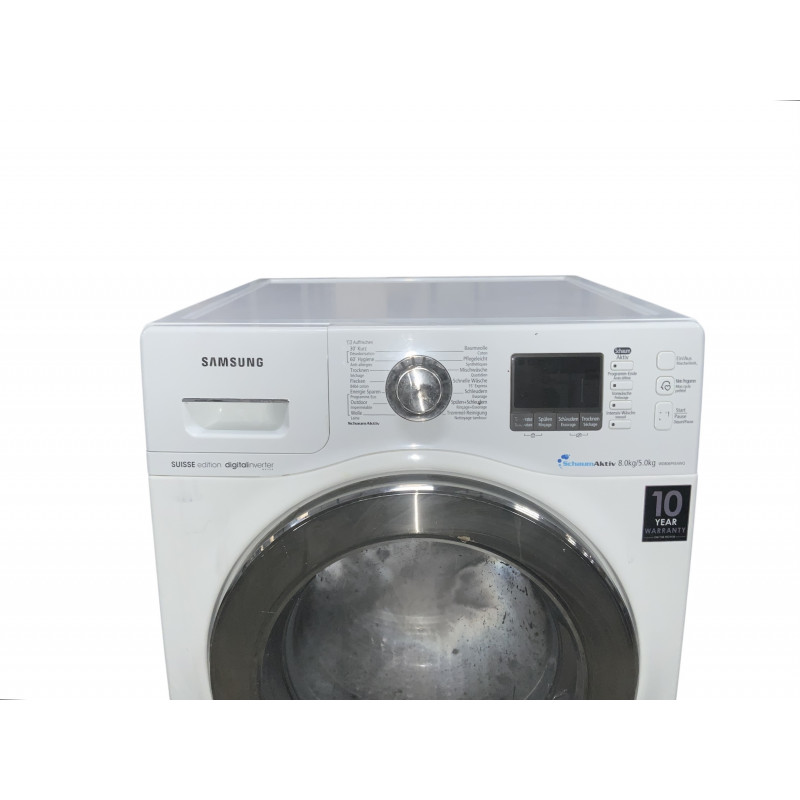 Lave linge séchant SAMSUNG WD806P4ASAWQ 8 KG 5 KG BLANC - Image 4