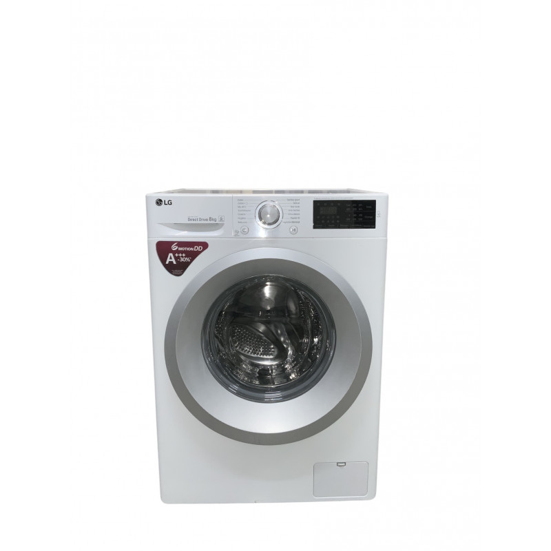 Lave linge hublot LG F82J54WH 8 KG BLANC
