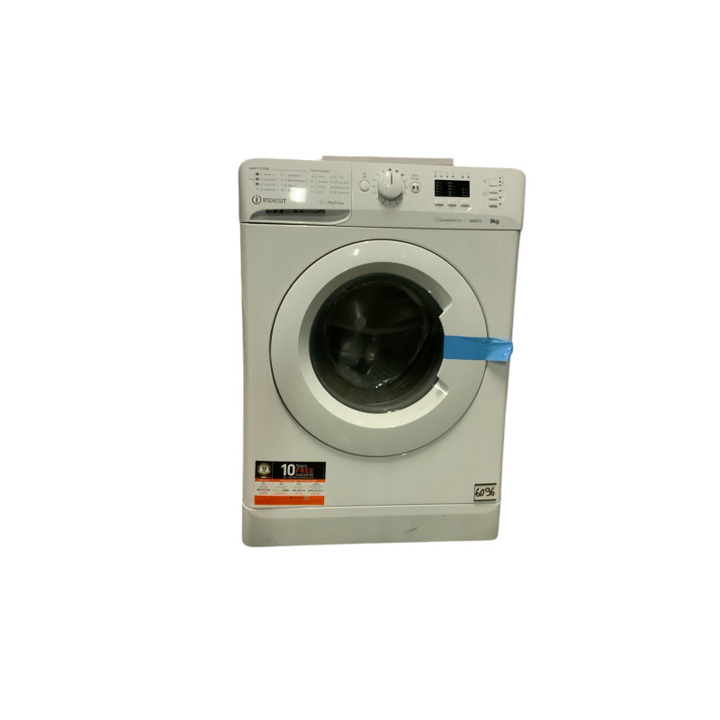 Lave linge hublot INDESIT MTWA 91284 W EE 9 KG BLANC - Image 4