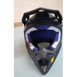 SWAP'S INDUSTRY Casque de moto cross noir mat S818 Taille XL