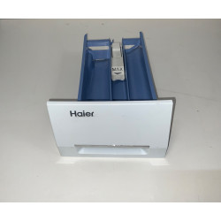 HAIER Tiroir bac à lessive + façade pour lave linge HW100-14636-F
