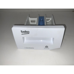 BEKO Tiroir à lessive + façade pour lave linge séchante WDW85120