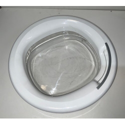 WHIRLPOOL Porte pleine blanche pour sèche linge AZA8221