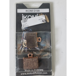 IKOMI Jeu de 2 plaquettes de freins réf 0198