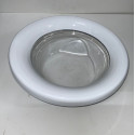 WHIRLPOOL Hublot complet blanc pour lave linge FWF81283W2FR