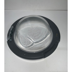 WHIRLPOOL Hublot complet blanc pour lave linge FWF81283W2FR — photo 2