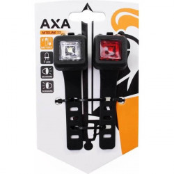 AXA Kit éclairage feux avant et arrière Niteline 11 à pile C2032 — photo 2
