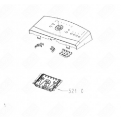 Carte electronique, Machine à laver, Lave-linge - 481010882295